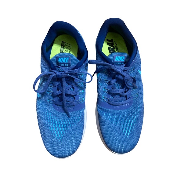 Nike Womens Free RN | Blue Moon | 831509-406 | Size 9.5 US | 7.5 UK | - Picture 2 of 6